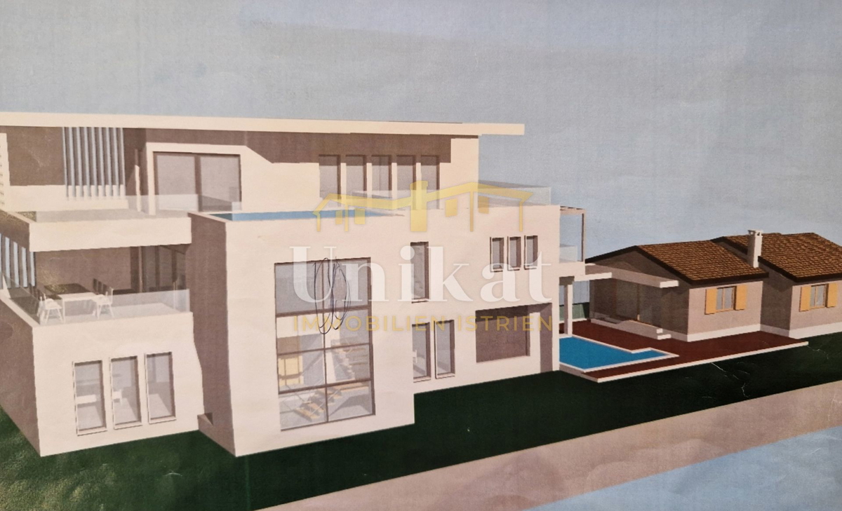 Bella casa al piano terra su un ampio terreno + possibilità di costruire un altro edificio